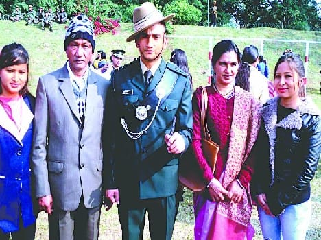 Ashoka became a lieutenant in the Army